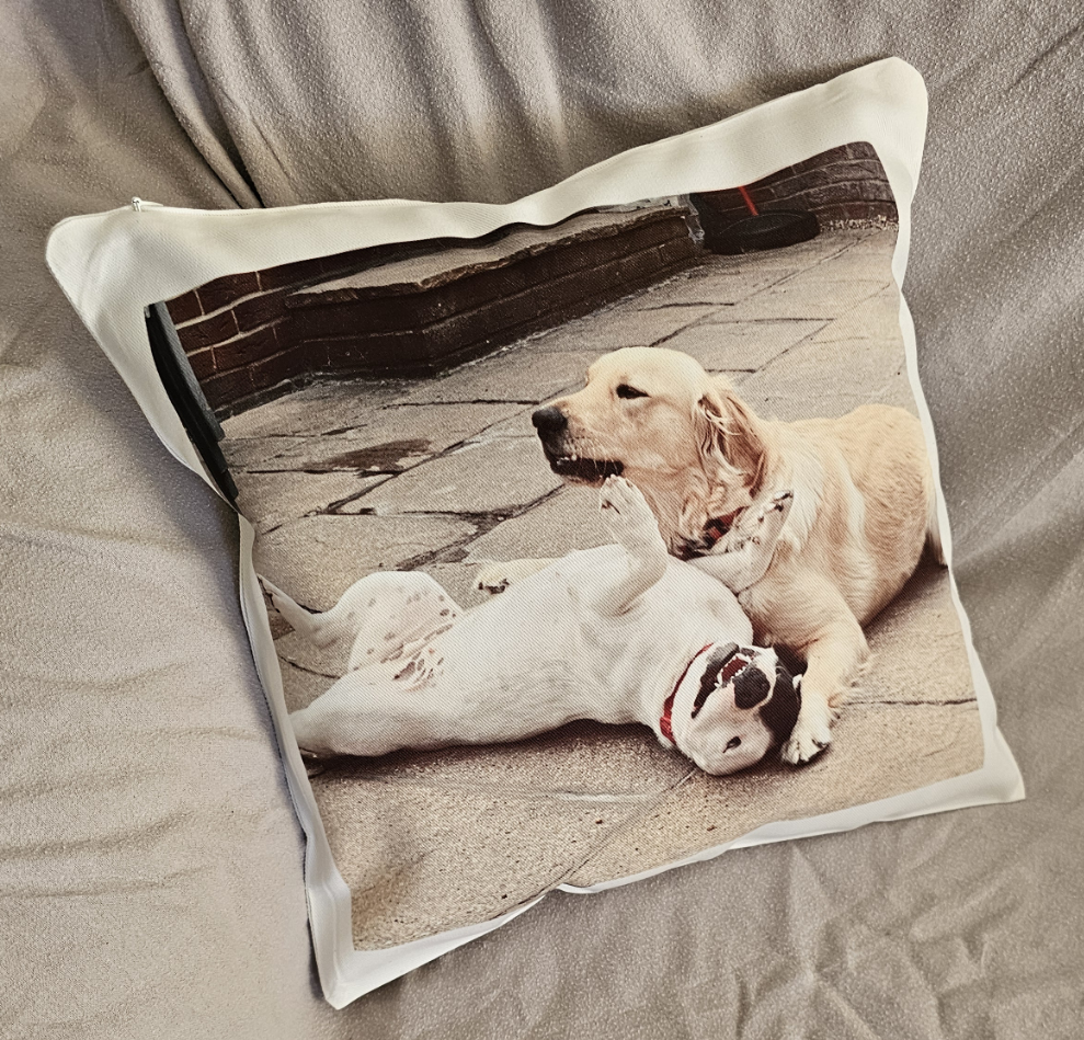 Personalised cushion covers